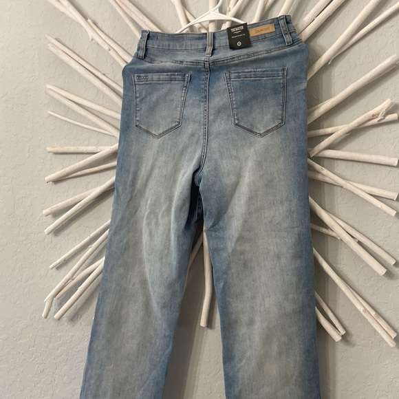 Blank NYC The Baxter Ripped High Waisted Ribcage Straight Leg Jeans size 28 - Picture 7 of 13